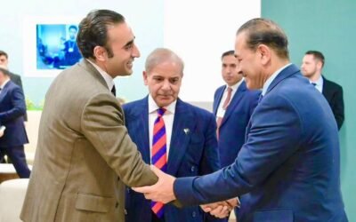 Bilawal Bhutto Holds Consultations with PM Sharif and Field Marshal Asim Munir at Davos