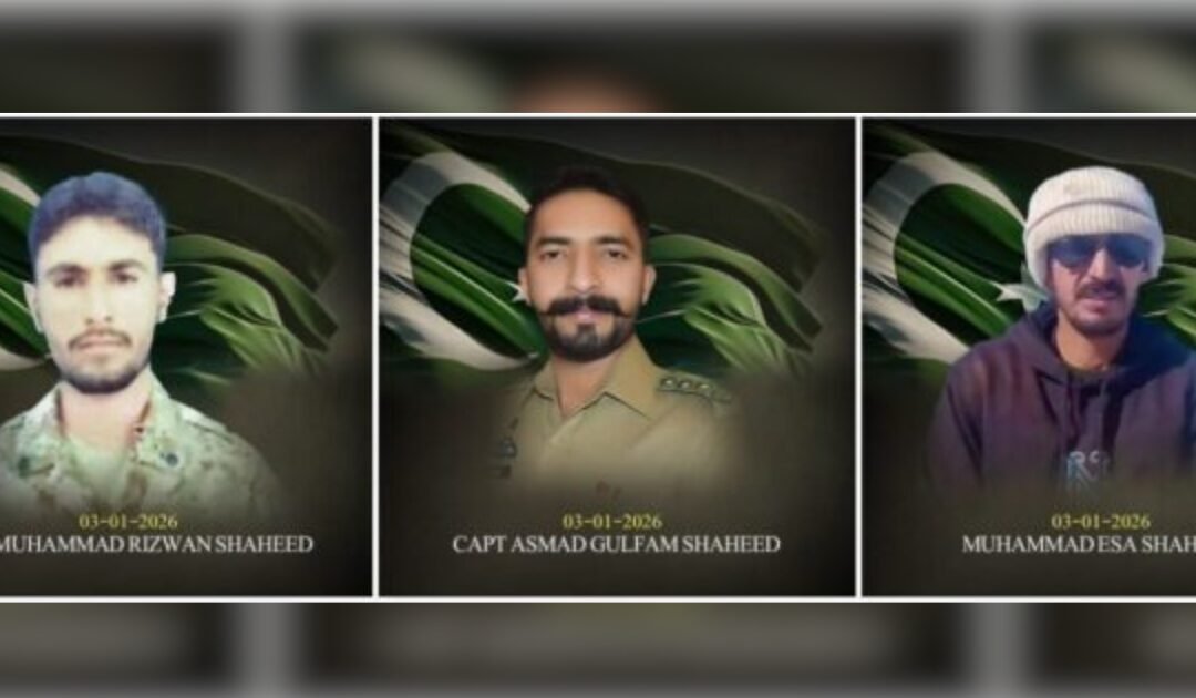 Captain, Two Soldiers, and Civilian Embrace Shahadat in Burzil Pass Snow Clearance Operation
