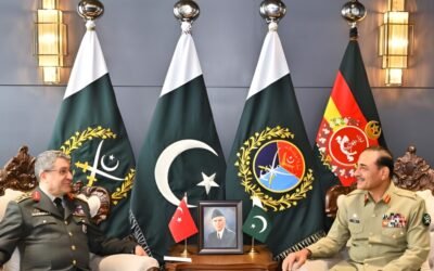 Chief of Turkish General Staff Calls on Field Marshal Syed Asim Munir at GHQ
