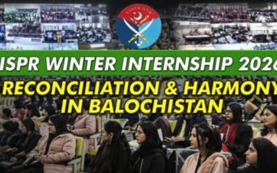 ISPR Winter Internship: Youth Briefed on Balochistan’s Progress and Countering Foreign Disinformation