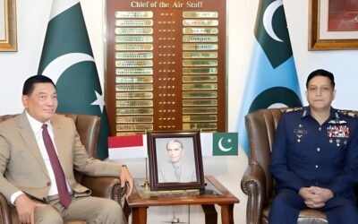 Indonesian Defence Minister calls on Chief of Air Staff, Pakistan Air Force