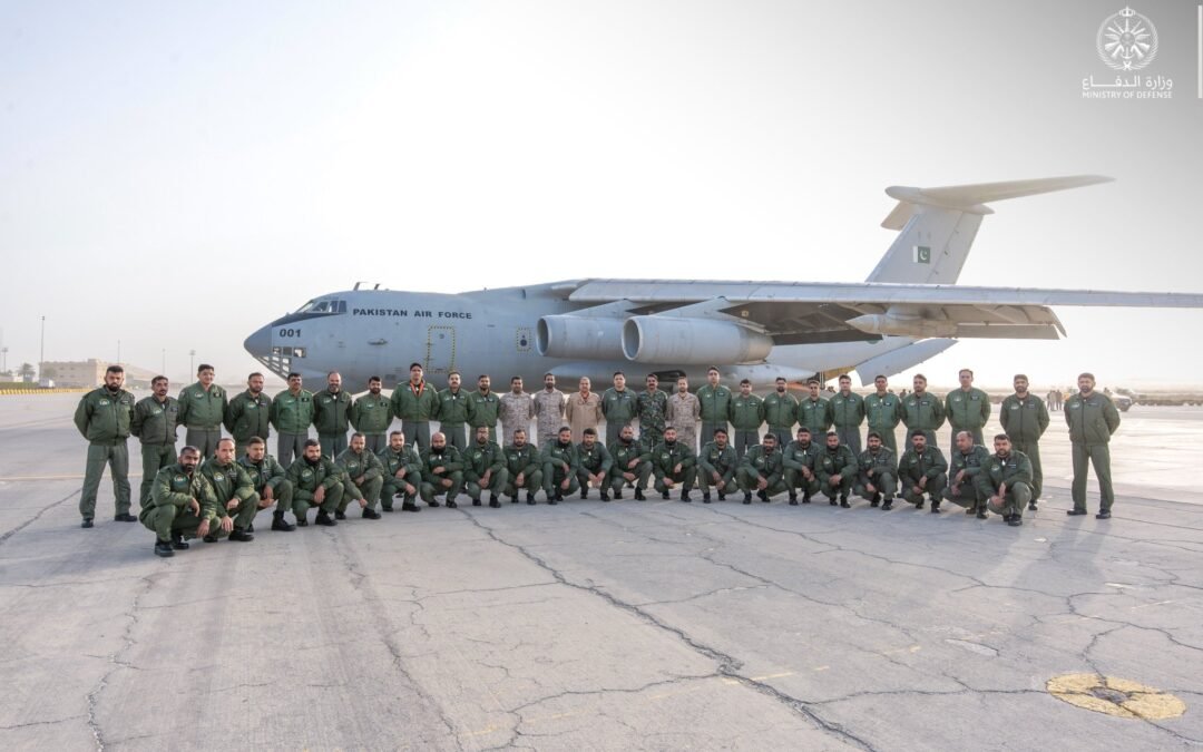 Pakistan Air Force Joins Spears of Victory-2026 in Saudi Arabia