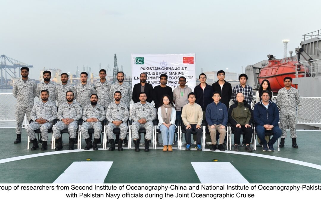 Pakistan Navy Facilitates Historic Pak-China Joint Oceanographic Cruise in the North Arabian Sea