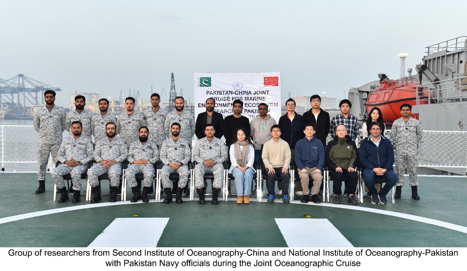 Pakistan Navy Facilitates Historic Pak-China Joint Oceanographic Cruise in the North Arabian Sea