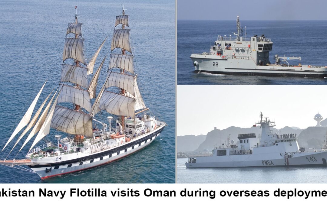 Pakistan Navy Flotilla Concludes Visit to Muscat, Oman