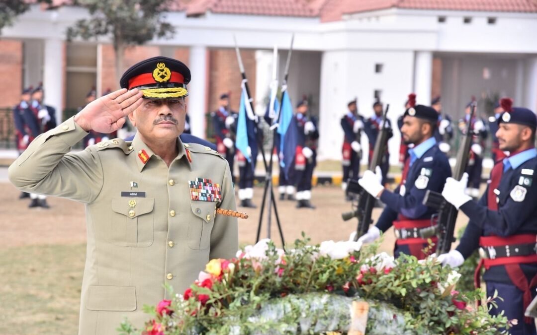 “Police First Line of Defence”: Field Marshal Asim Munir Emphasizes Rule of Law during Visit to National Police Academy