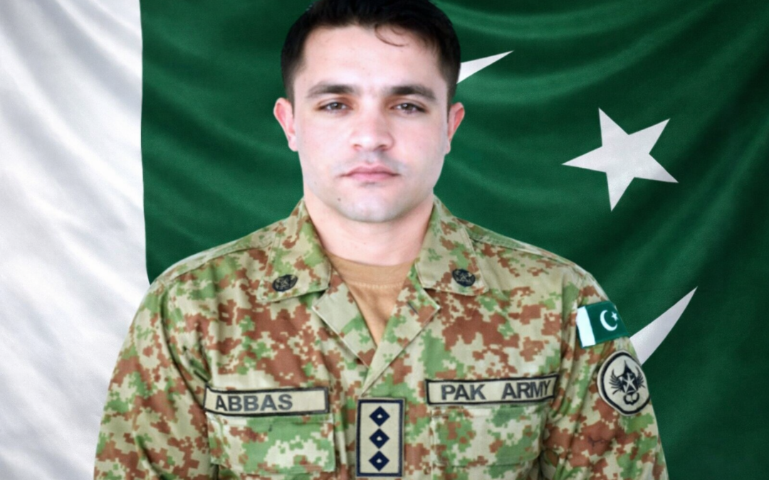 Pakistan Honors National Hero: Captain Abbas Khan Shaheed Laid to Rest with Full Military Honors