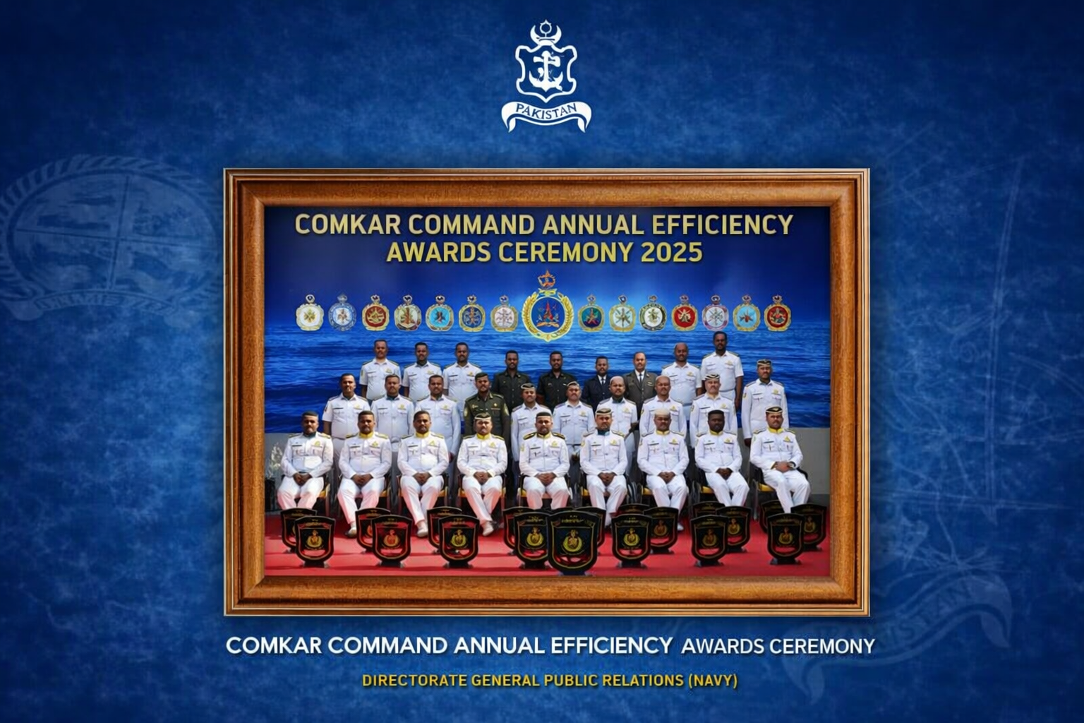 Pakistan Navy Celebrates Professional Excellence at COMKAR Command Annual Efficiency Awards 2025