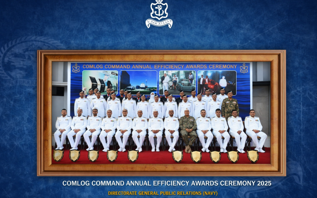 Pakistan Navy Holds COMLOG Command Annual Efficiency Awards Ceremony 2025 in Karachi