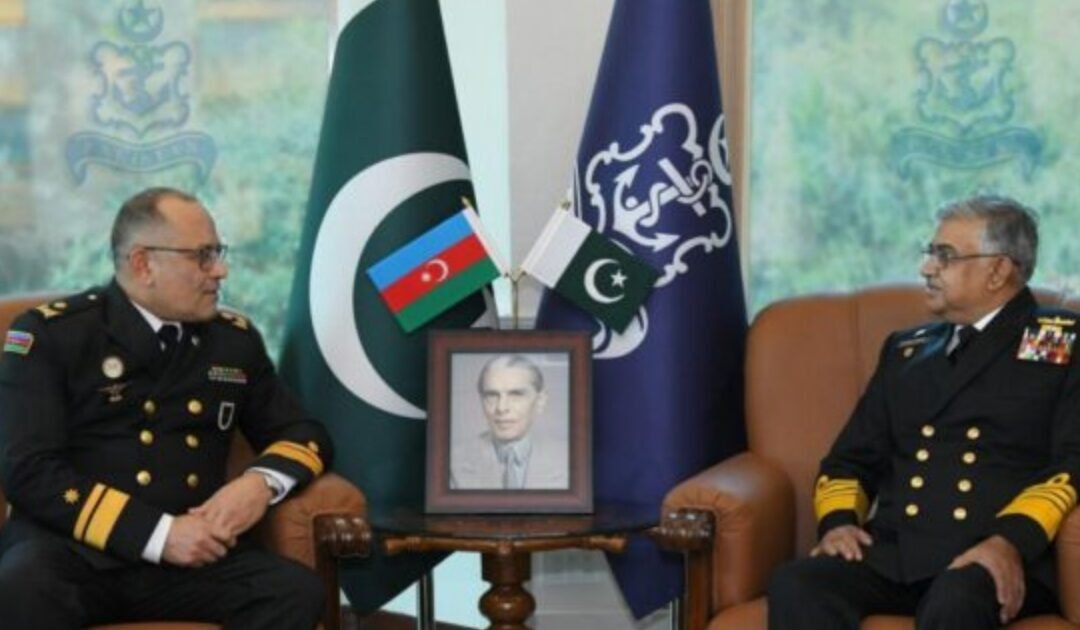 Azerbaijan Naval Forces Commander Meets with Naval Staff Chief