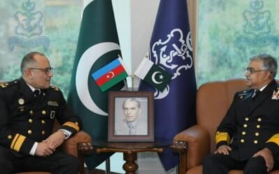 Azerbaijan Naval Forces Commander Meets with Naval Staff Chief