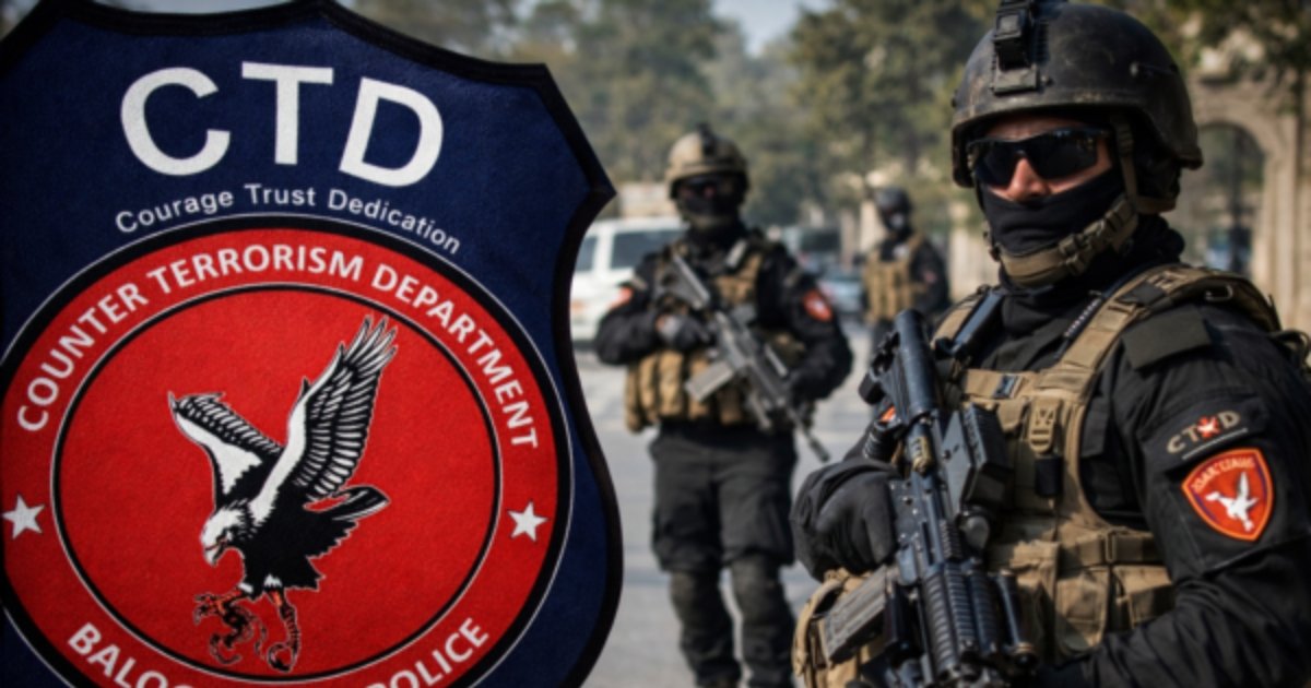 CTD Balochistan Neutralizes 14 Terrorists in Quetta and Barkhan in IBOs