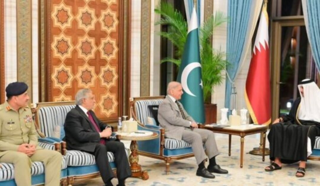 Field Marshal Asim Munir Joins PM Shehbaz in Qatar Summit
