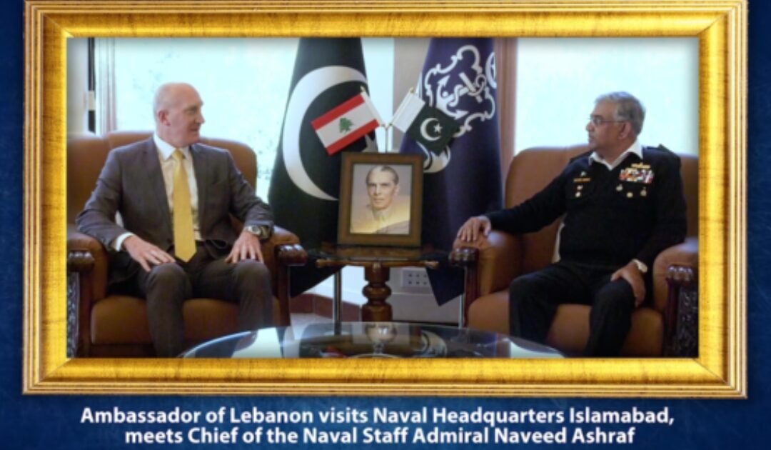 Lebanese Ambassador Calls on Chief of the Naval Staff to Strengthen Maritime Ties
