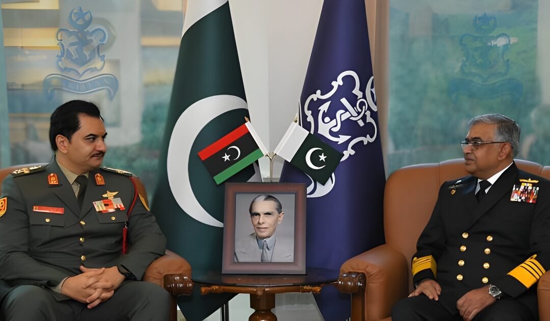 Libyan General Haftar Meets CNS Admiral Naveed Ashraf in Islamabad to Strengthen Defense Ties