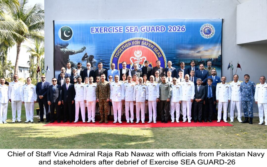Maritime Security Exercise ‘Sea Guard-2026’ Successfully Culminates in Karachi