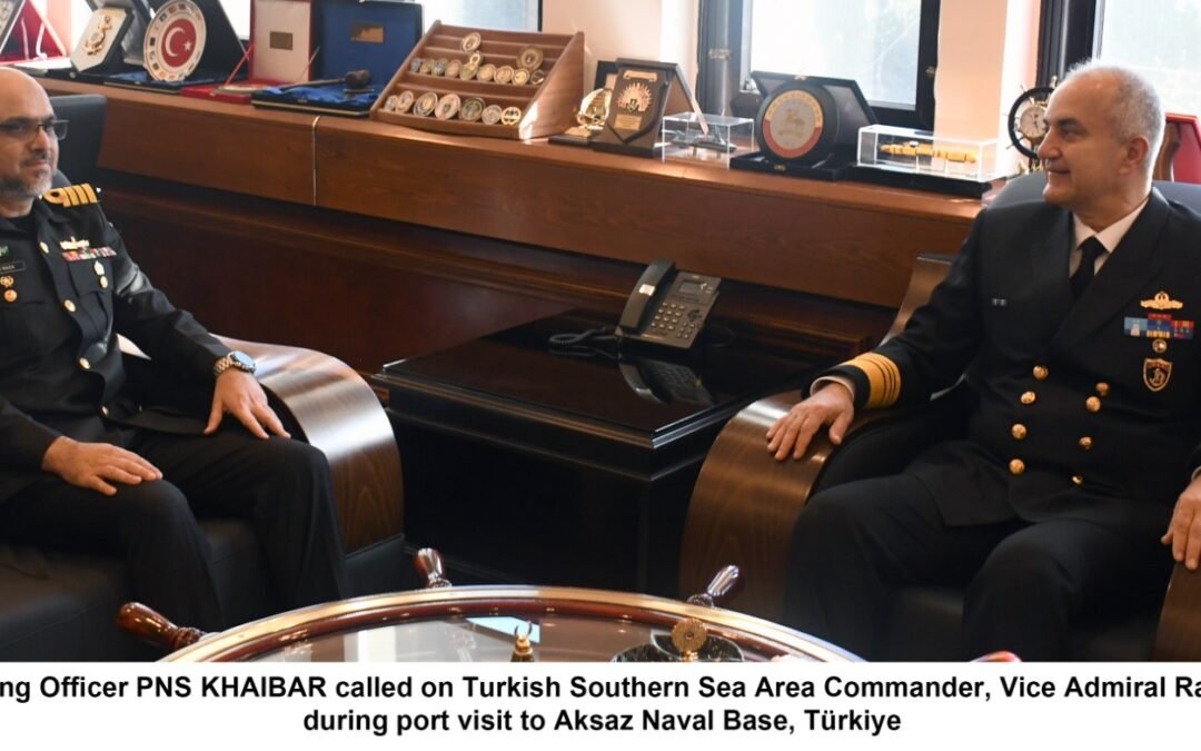 PNS Khaibar Strengthens Pak-Türkiye Strategic Tie-up During Maiden Voyage Visit to Aksaz Naval Base