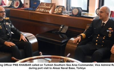 PNS Khaibar Strengthens Pak-Türkiye Strategic Tie-up During Maiden Voyage Visit to Aksaz Naval Base