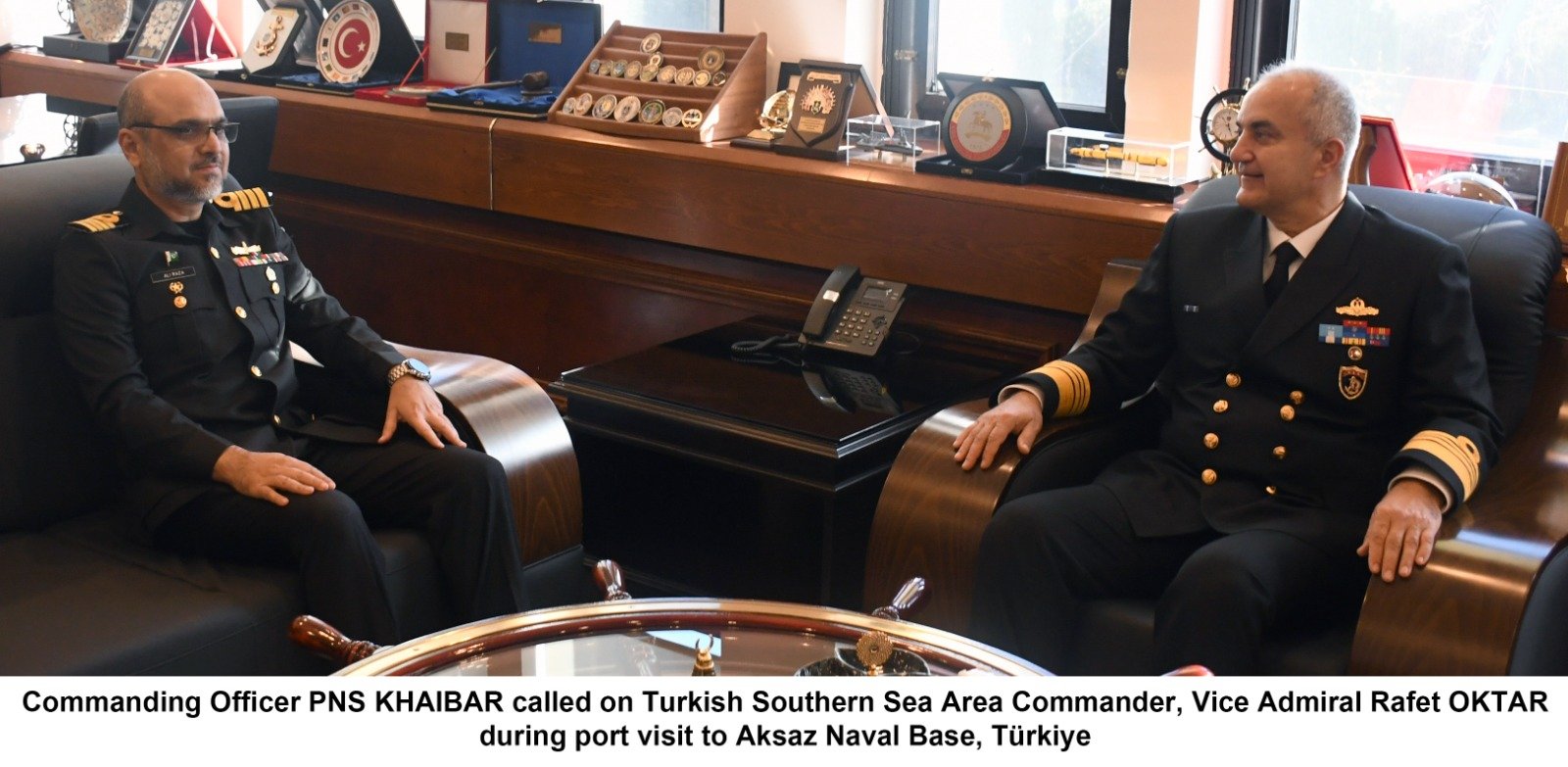 PNS Khaibar Strengthens Pak-Türkiye Strategic Tie-up During Maiden Voyage Visit to Aksaz Naval Base PNS Khaibar Strengthens Pak-Türkiye Strategic Tie-up During Maiden Voyage Visit to Aksaz Naval Base