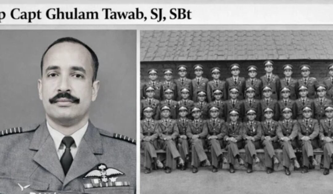 Pakistan Air Force Honors Legendry Fighter Ace Gp Capt Ghulam Tawab on His Death Anniversary