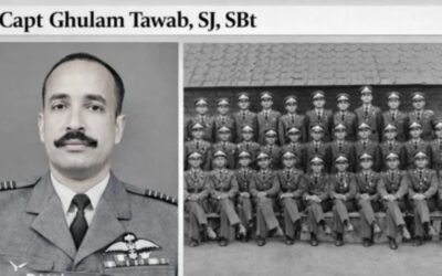 Pakistan Air Force Honors Legendry Fighter Ace Gp Capt Ghulam Tawab on His Death Anniversary