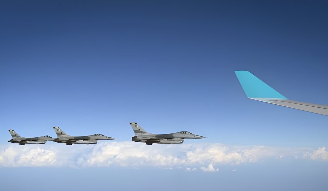 Pakistan Air Force Squadron’s Aerial Salute to Kazakhstan President