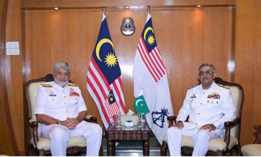 Pakistan Naval Chief Visits Malaysia to Boost Maritime Security