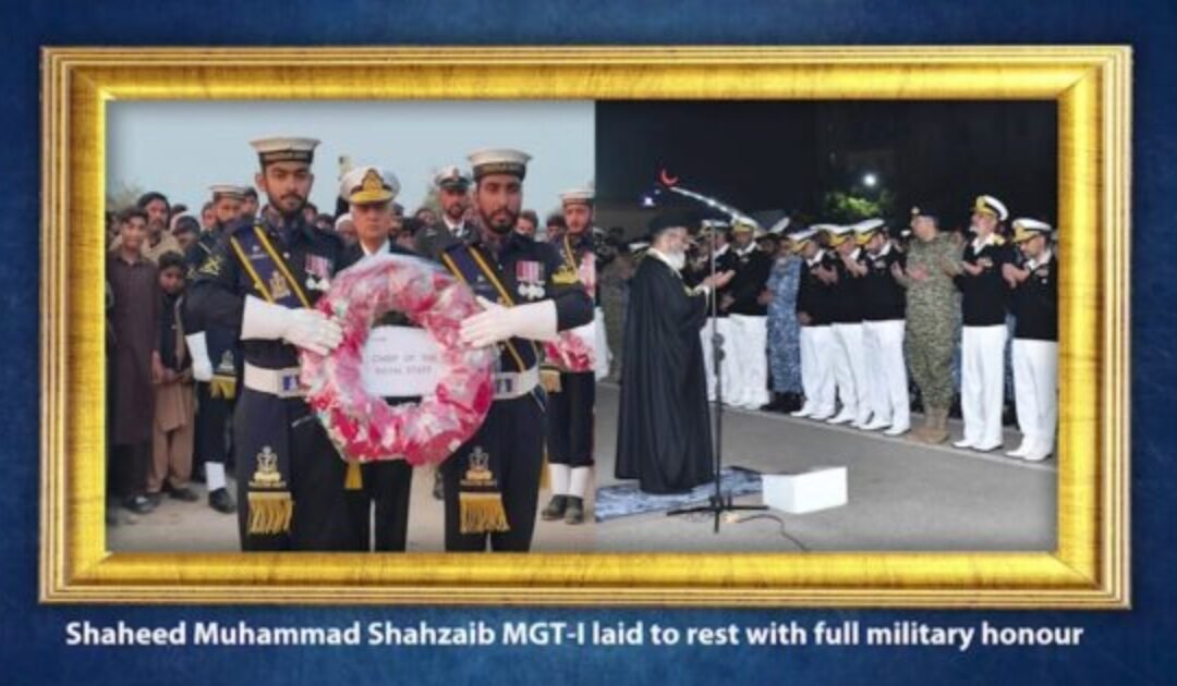 Pakistan Navy Hero Laid to Rest: Shaheed Muhammad Shahzaib Defends Pasni Base Against BLA Attack