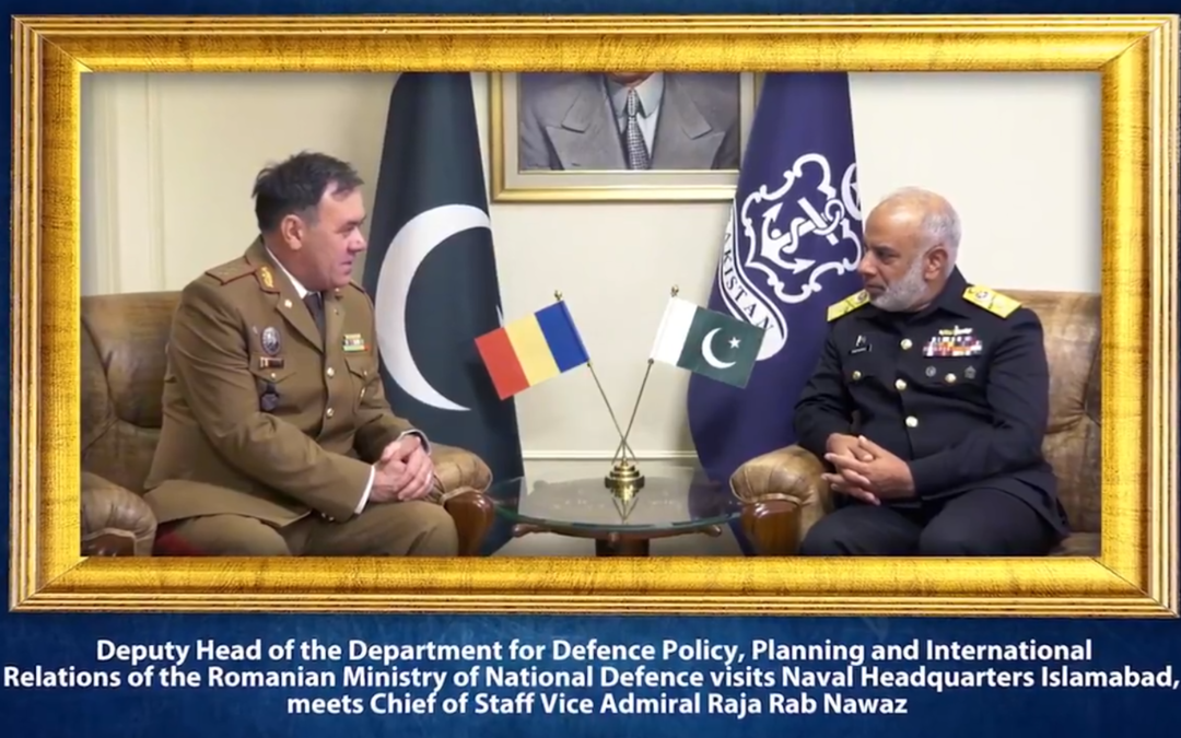 Pakistan and Romania Strengthen Defense Ties During High-Level Naval Delegation Visit