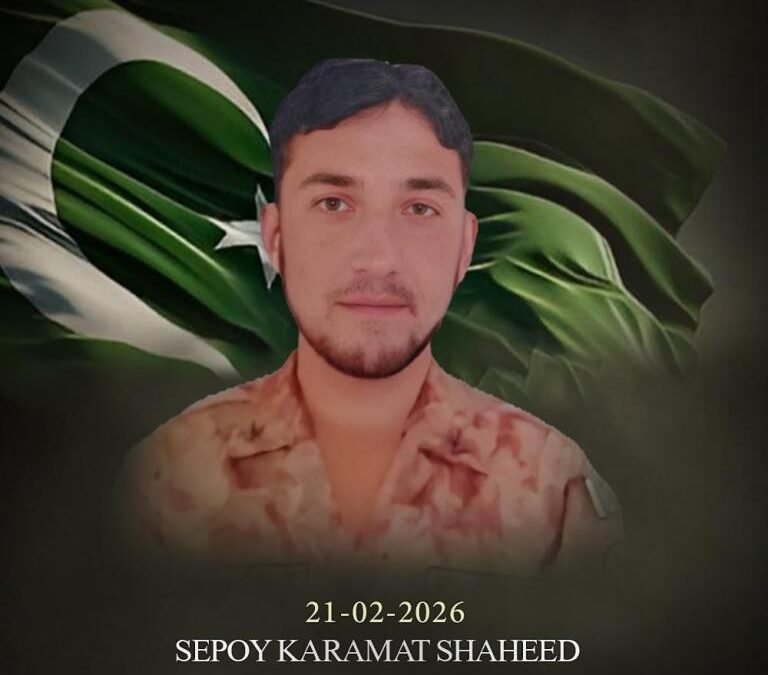 Sepoy Karamat Shah Embraces Shahadat While Thwarting Terrorist Incursion in Bannu