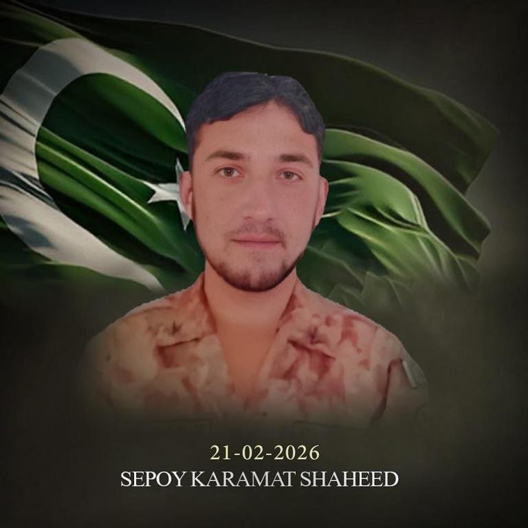 Sepoy Karamat Shah Embraces Shahadat While Thwarting Terrorist Incursion in Bannu