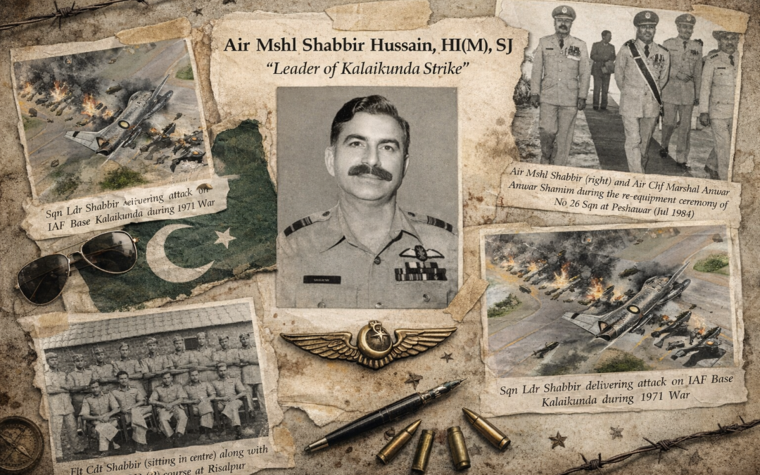 “Tail Chopper” Legend Honored: Air Marshal Shabbir Hussain Syed Commemorated on Birth Anniversary