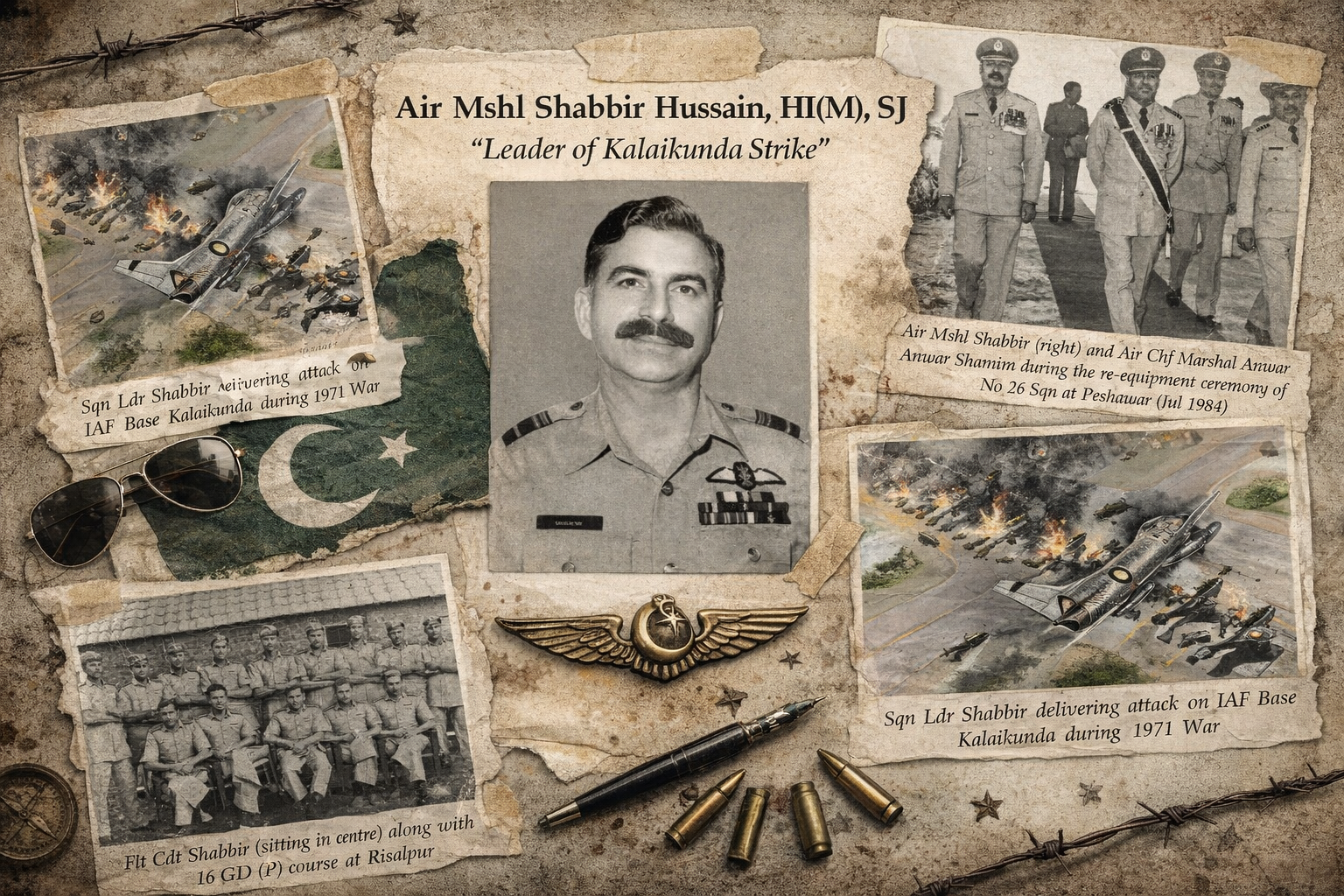 "Tail Chopper" Legend Honored: Air Marshal Shabbir Hussain Syed Commemorated on Birth Anniversary