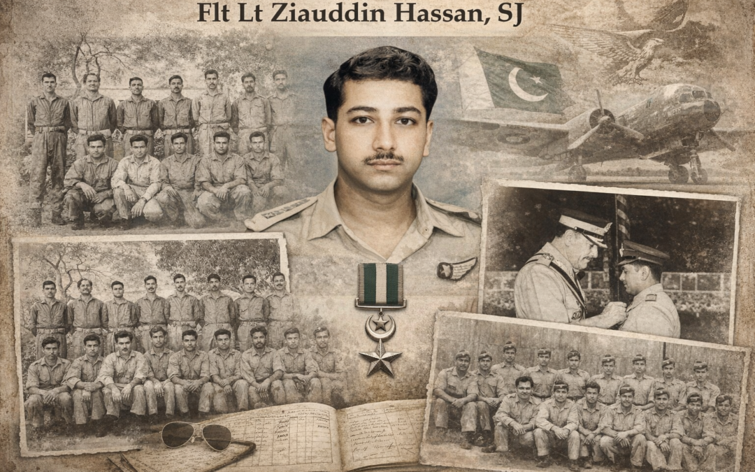 Pakistan Air Force Honors Flight Lieutenant Ziauddin Hassan, SJ, on His Death Anniversary