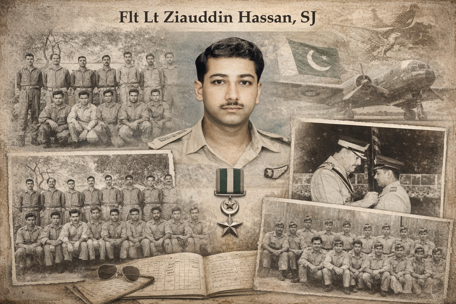 Pakistan Air Force Honors Flight Lieutenant Ziauddin Hassan, SJ, on His Death Anniversary Pakistan Air Force Honors Flight Lieutenant Ziauddin Hassan, SJ, on His Death Anniversary