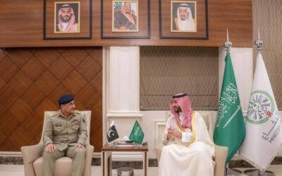 COAS & CDF, Field Marshal Asim Munir met Prince Khalid Bin Salman, Defence Minister of KSA
