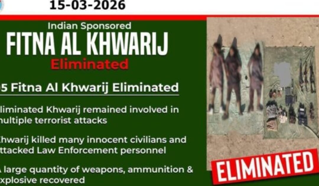 05 Terrorists of Indian-Sponsored ‘Fitna-al-Khawarij’ Neutralized in Lakki Marwat Operation