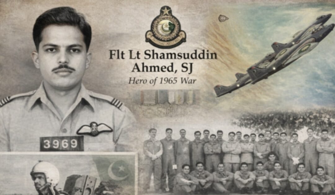 PAF Pays Tribute to Flight Lt. Syed Shamsuddin Ahmed, SJ, on His Birth Anniversary