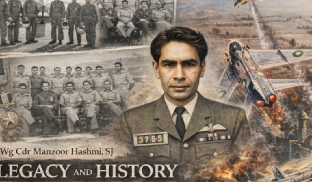 Pakistan Air Force Commemorates the Birth Anniversary of Wing Commander Manzoor Hashmi, SJ