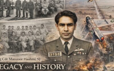 Pakistan Air Force Commemorates the Birth Anniversary of Wing Commander Manzoor Hashmi, SJ