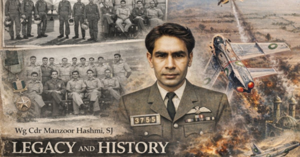Pakistan Air Force Commemorates the Birth Anniversary of Wing Commander Manzoor Hashmi, SJ Pakistan Air Force Commemorates the Birth Anniversary of Wing Commander Manzoor Hashmi, SJ