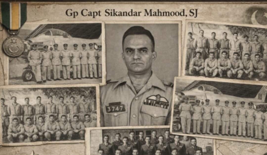Pakistan Air Force Honors Group Captain Sikandar Mahmood Khan, SJ, on His Death Anniversary