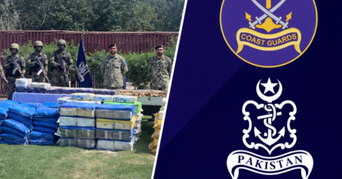 Pakistan Navy and Coast Guards Seize $110 Million Drug Consignment in Gwadar IBO