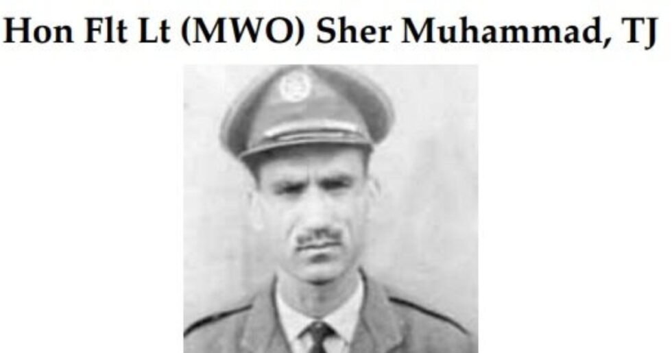 Sher Muhammad Rid Pakistan Air Force Honors Sher Muhammad's Legacy