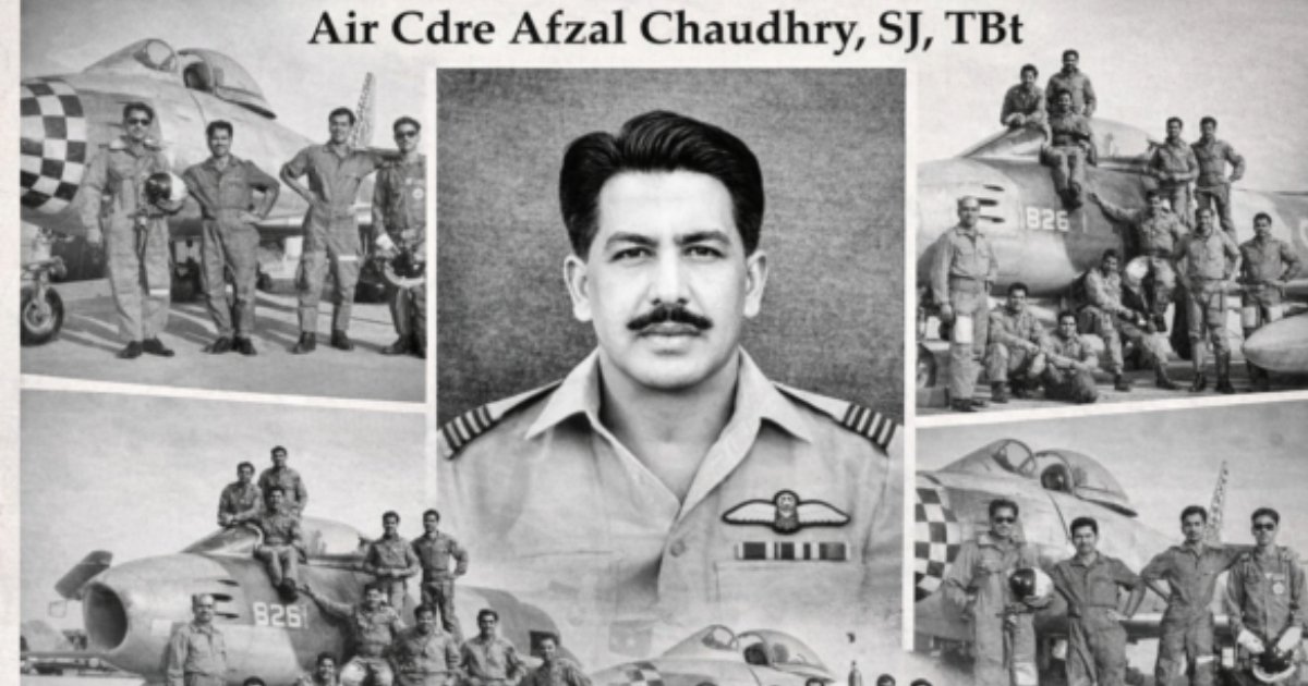 Pakistan Air Force Commemorates the Birth Anniversary of Air Commodore Muhammad Afzal Chaudhry Pakistan Air Force Commemorates the Birth Anniversary of Air Commodore Muhammad Afzal Chaudhry