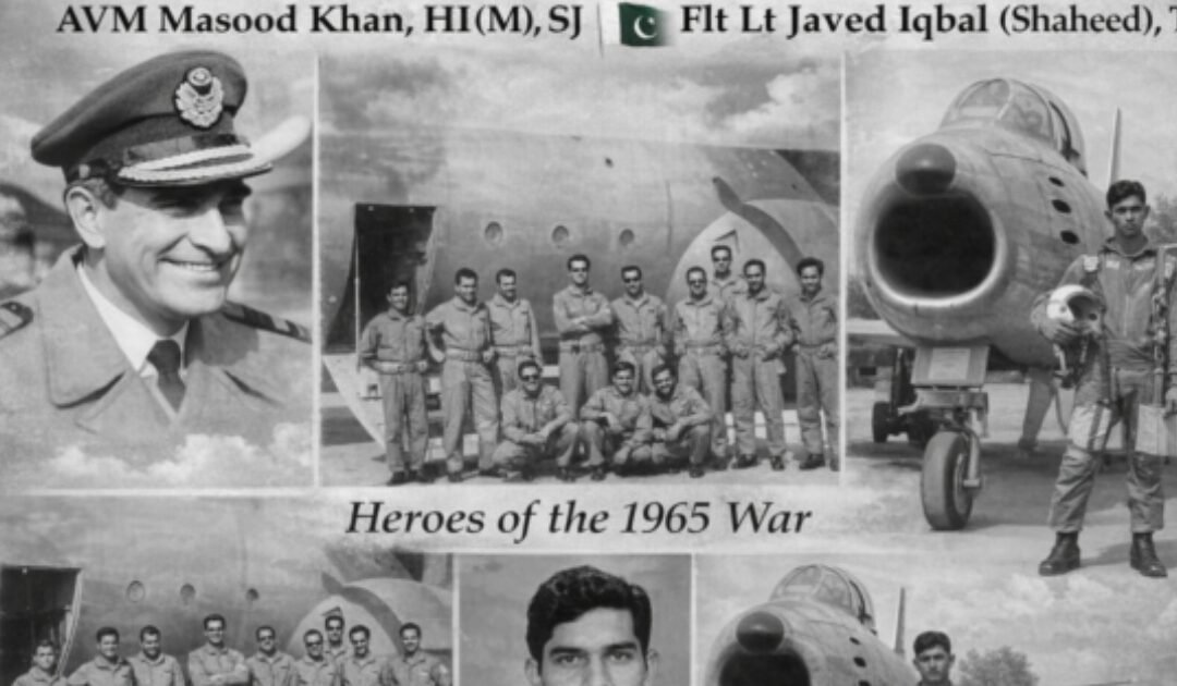 Pakistan Air Force Honors Air Vice Marshal Abdul Masood Khan, and Flight Lt. Javed Iqbal (Shaheed)