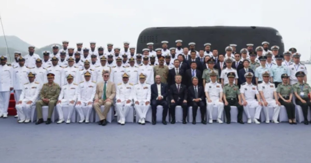 Pakistan Navy Commissions First Hangor-Class Submarine in Sanya, China