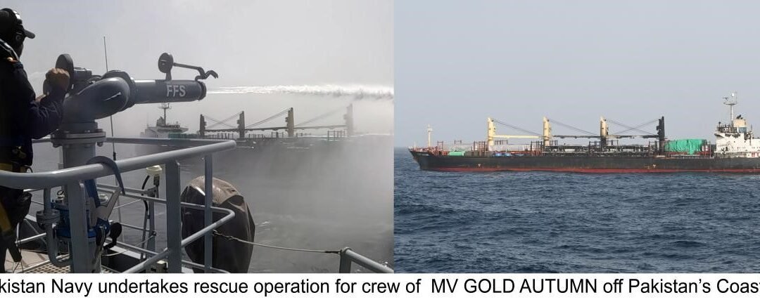 Pakistan Navy Saves 18 Crew Members in North Arabian Sea