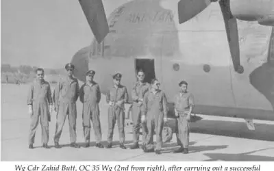 Pakistan Air Force Celebrates Birth Anniversary of Group Captain Salahuddin Zahid Butt (SJ)