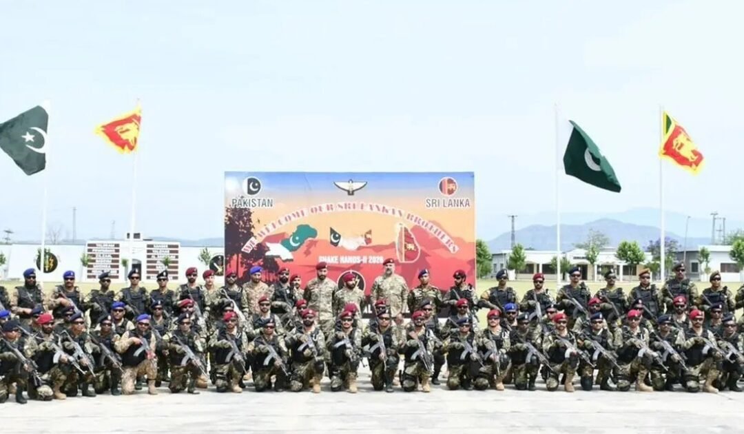 Pakistan Sri Lanka joint military exercise ‘Shake Hands II’ concluded at Tarbela